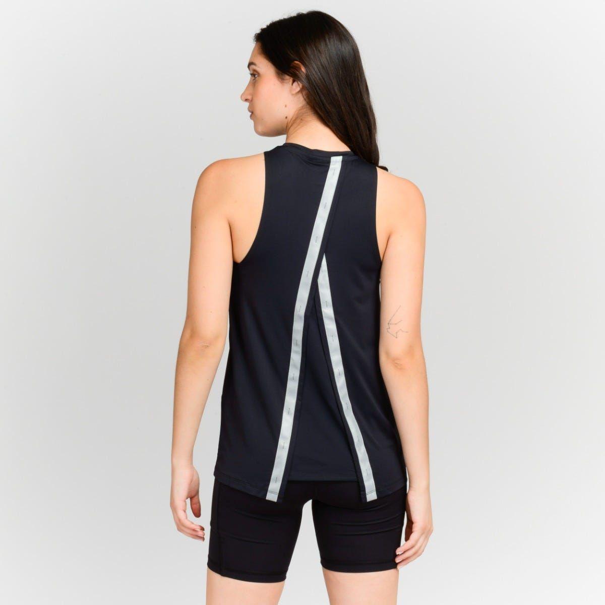 Polera Sin Mangas Entrenamiento Mujer Spyder Freestyle Negra-2