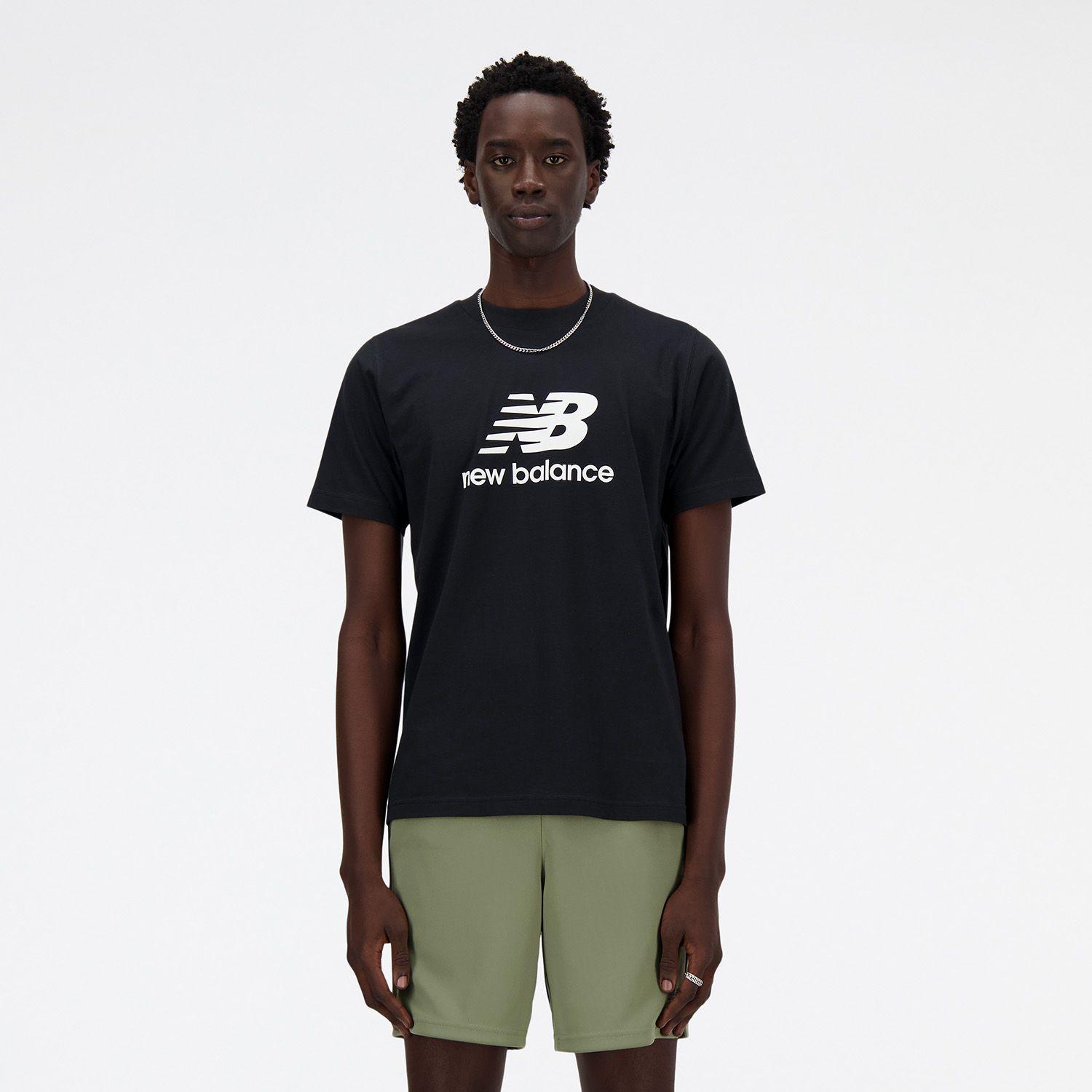 Polera Lifestyle Hombre New Balance Essentials Negra-0