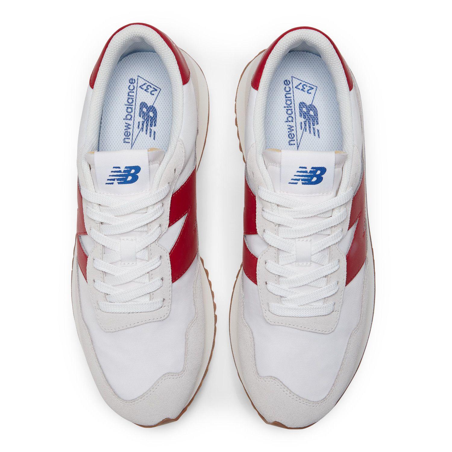 Zapatillas Hombre Lifestyle New Balance 237 Rojo-2