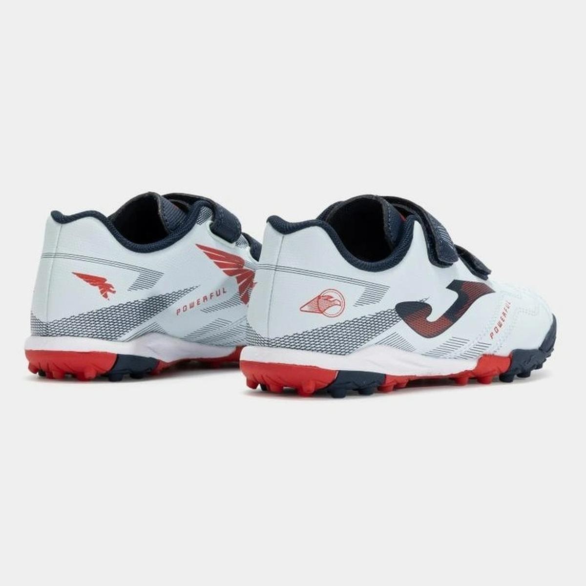 Zapatillas Fútbol Niños Joma Powerful 25 TF Blanca-2