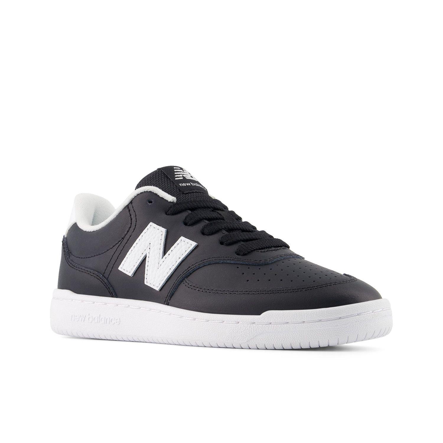 Zapatillas Urbanas Mujer New Balance 80 Negras/Blancas-2