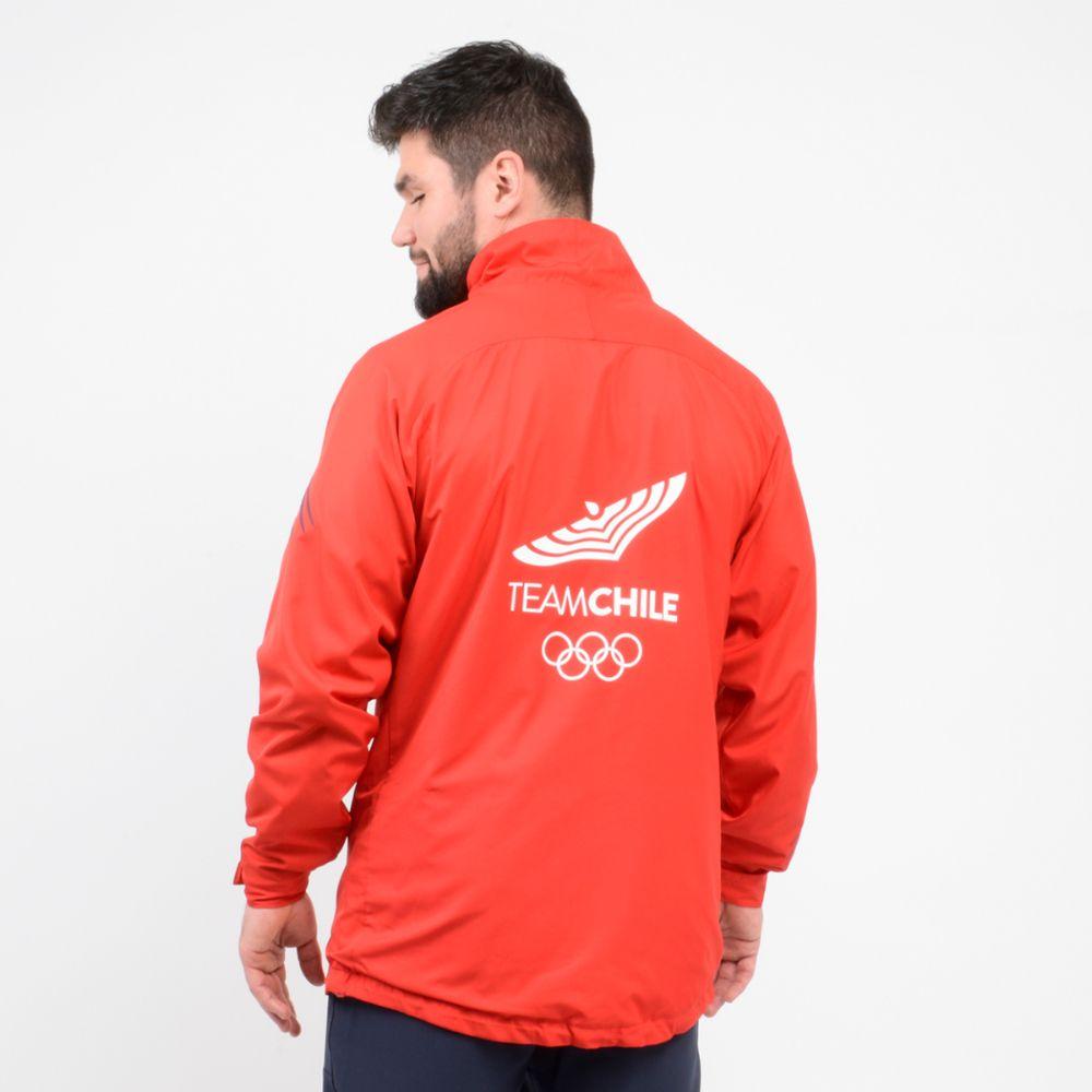Chaqueta Hombre New Balance Team Chile Presentacion Roja-1