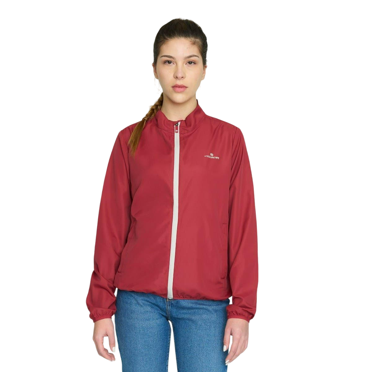 Cortaviento Outdoor Mujer La Tournee Burdeo-0