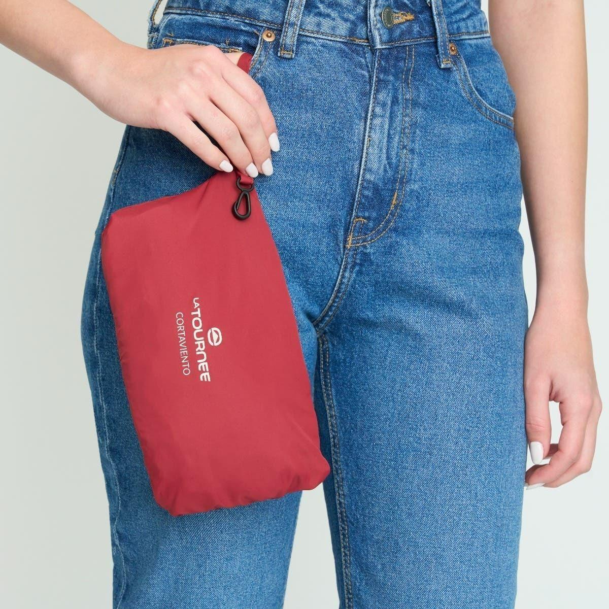 Cortaviento Outdoor Mujer La Tournee Burdeo-2