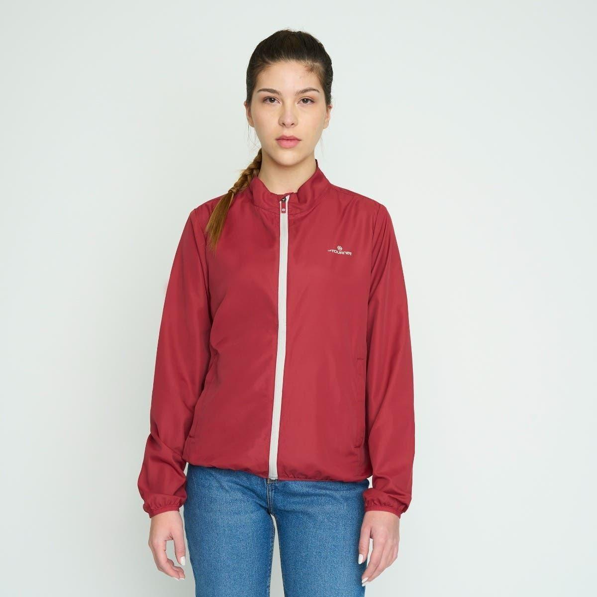 Cortaviento Outdoor Mujer La Tournee Burdeo-3