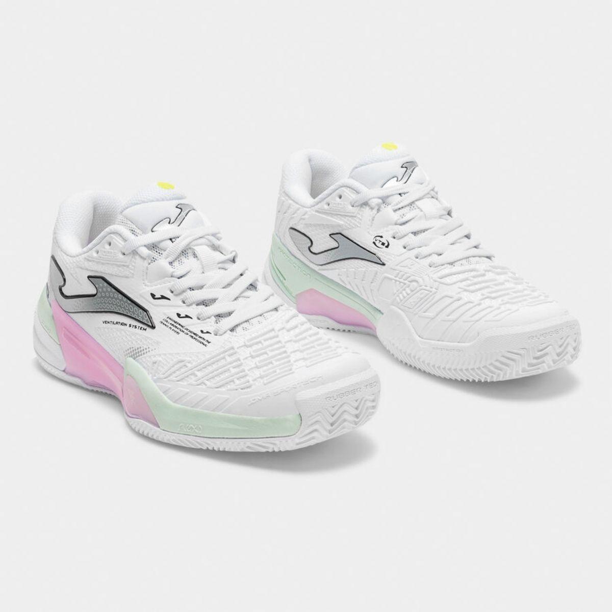 Zapatillas Tenis Mujer Joma Roland Lady 26 clay rosado-1