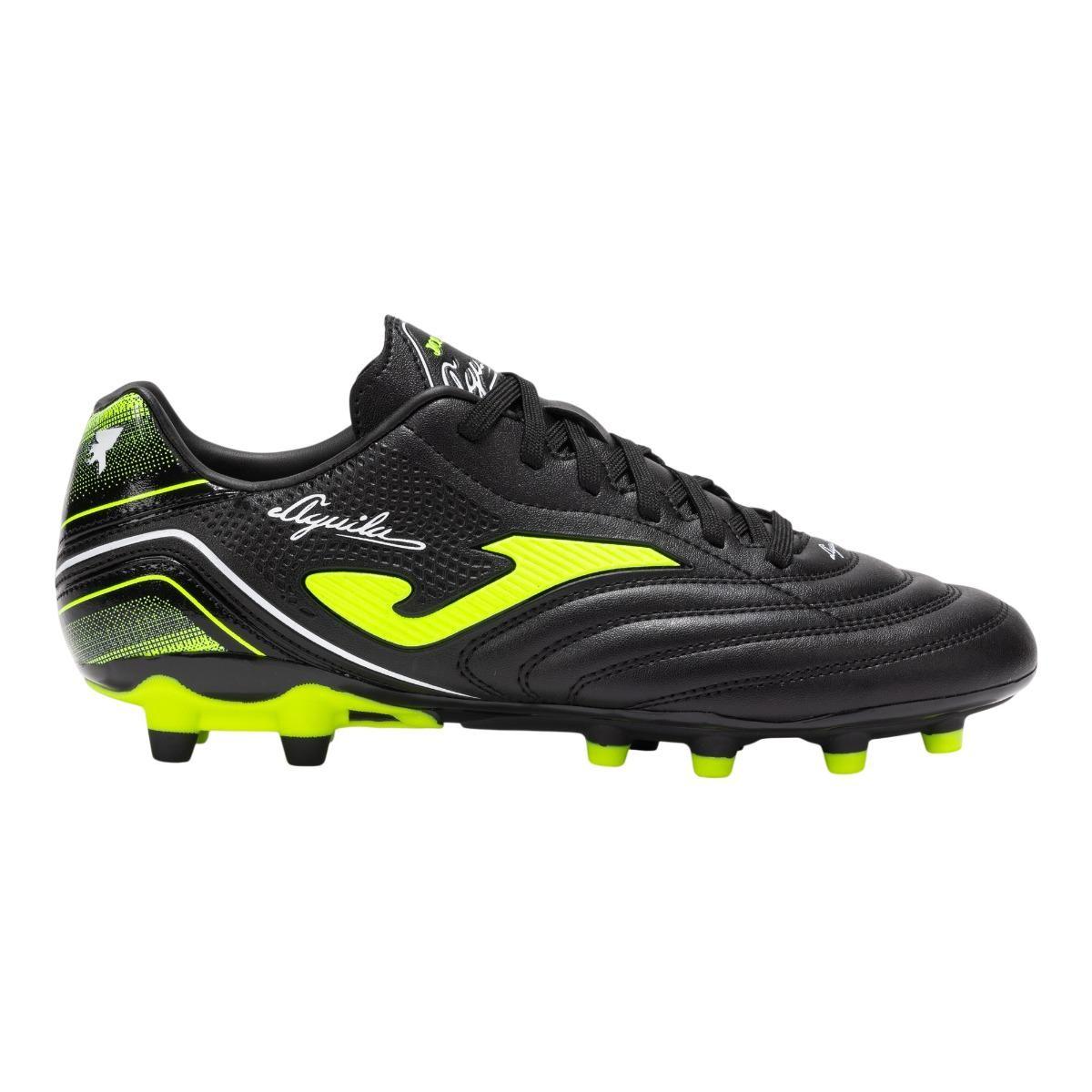 Zapatillas Futbolito Hombre Joma Aguila FG Negro-0
