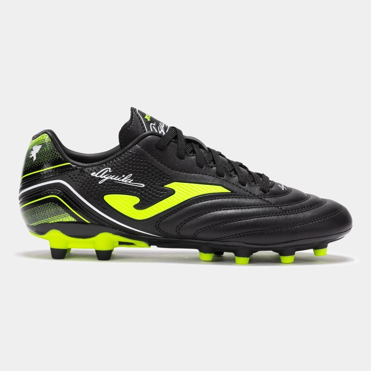 Zapatillas Futbolito Hombre Joma Aguila FG Negro-1