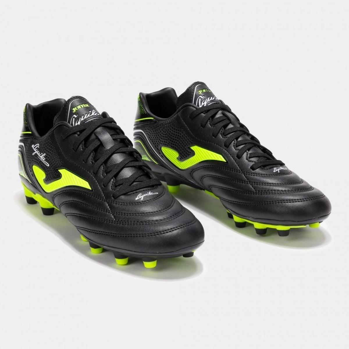 Zapatillas Futbolito Hombre Joma Aguila FG Negro-2