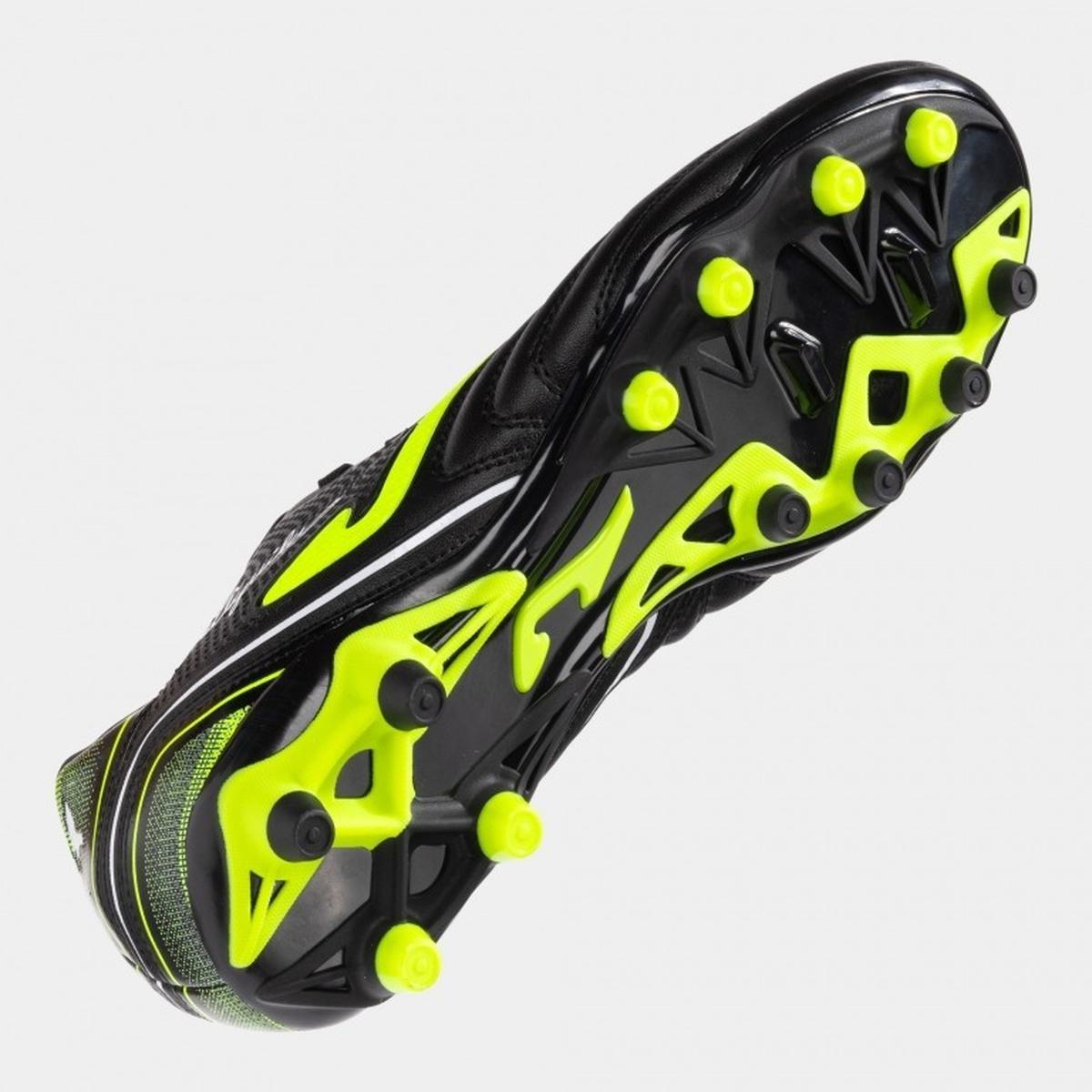 Zapatillas Futbolito Hombre Joma Aguila FG Negro-5