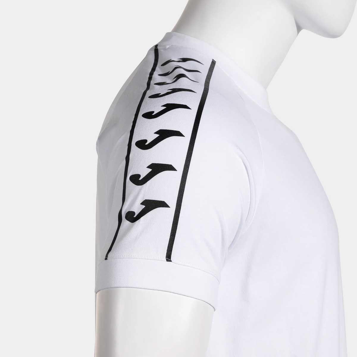 Polera lifestyle niño Joma Icono Street Blanca-3
