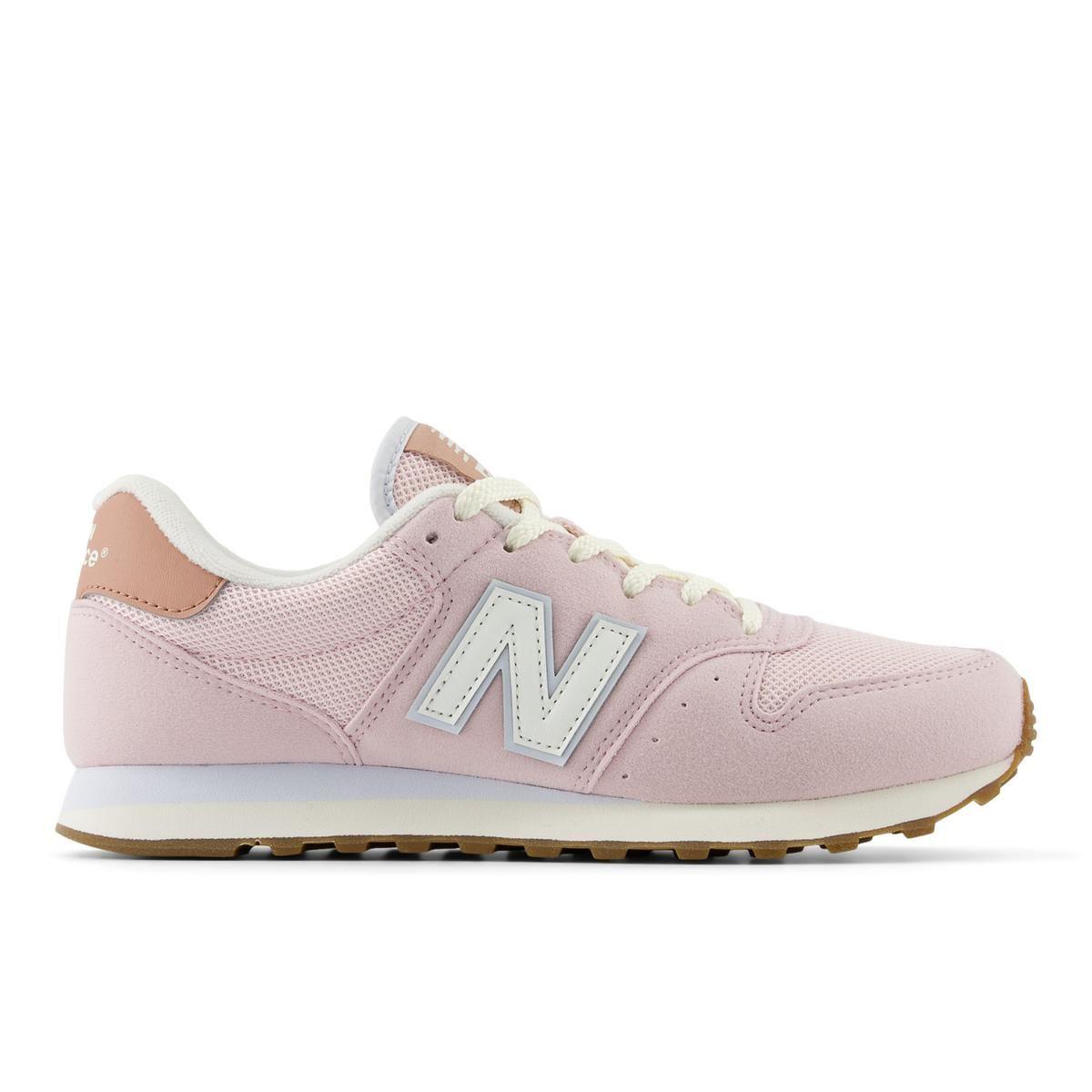 Zapatillas Urbanas Mujer New Balance 500 Rosada-0