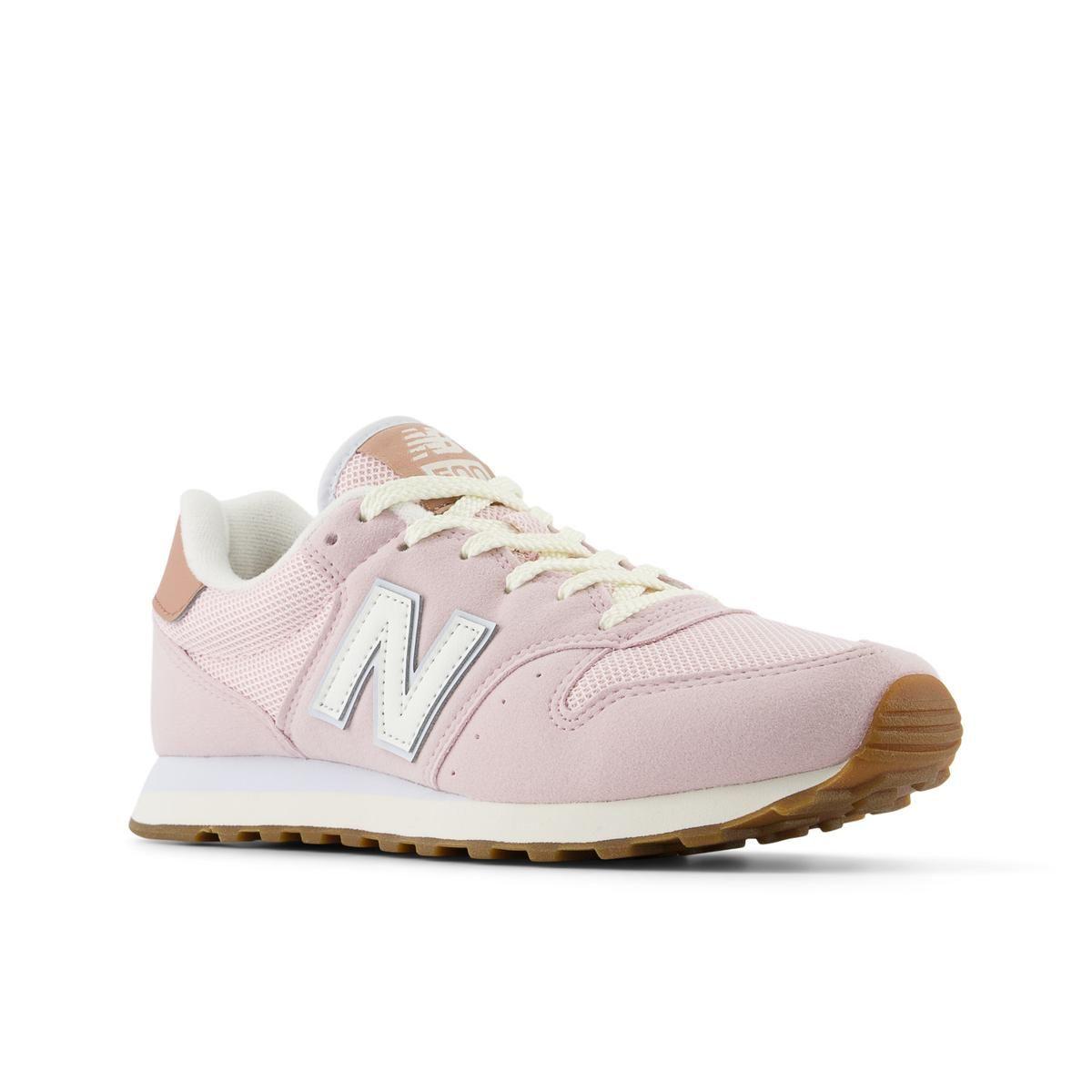 Zapatillas Urbanas Mujer New Balance 500 Rosada-2