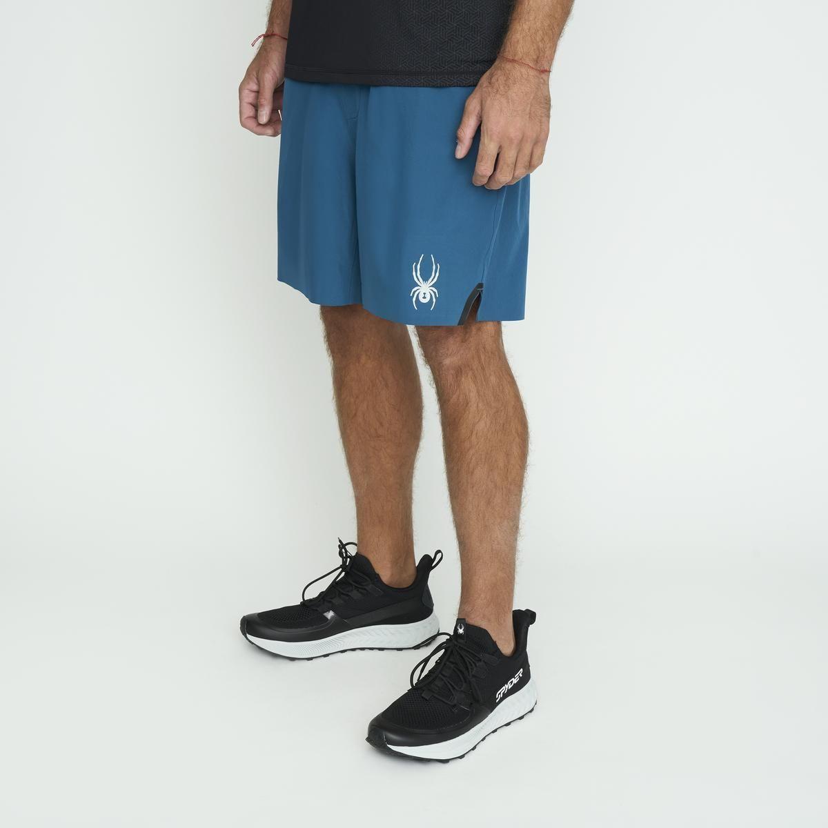 Short Hombre Spyder Sport Trainer Azul-2