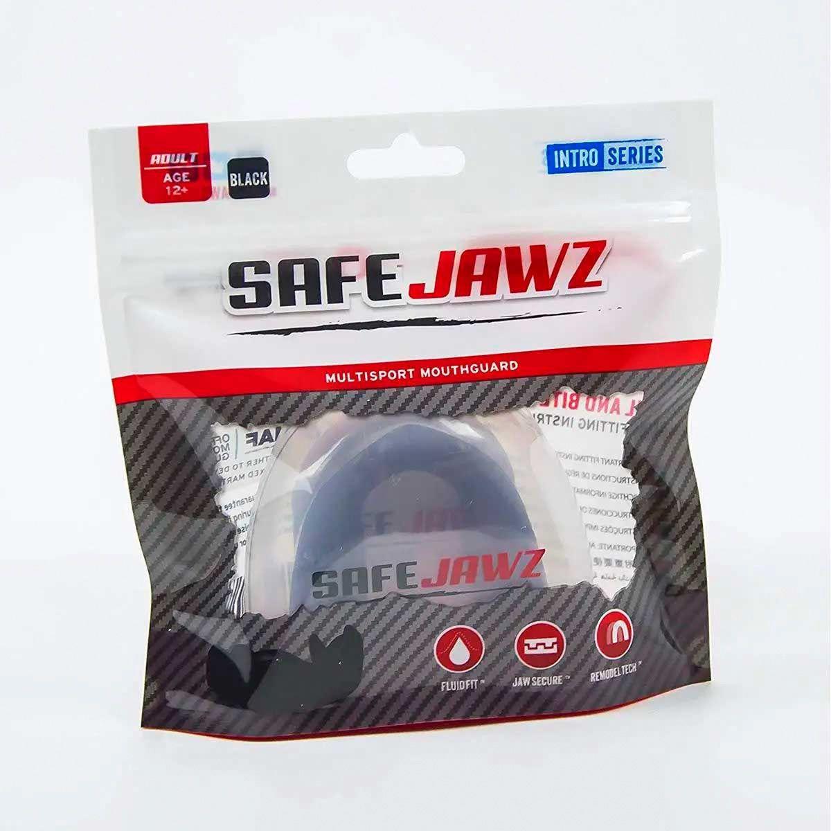 Protector Bucal Adulto Safejaws Intro Series Negro-4