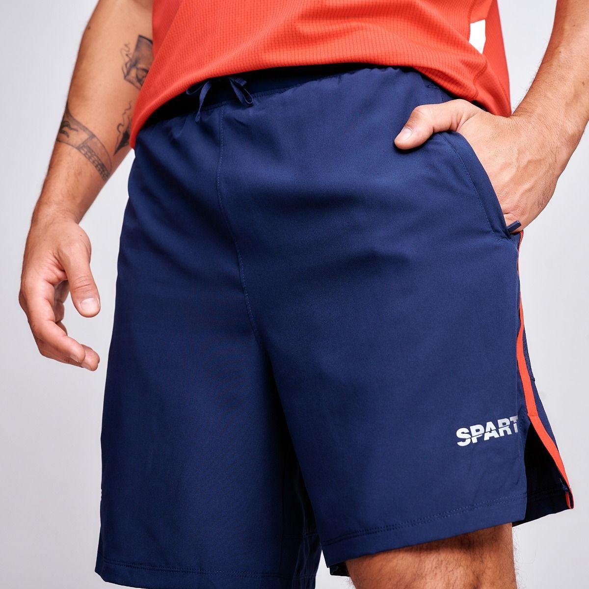 Short Entrenamiento Hombre Sparta Team Chile 7'' Azul-0