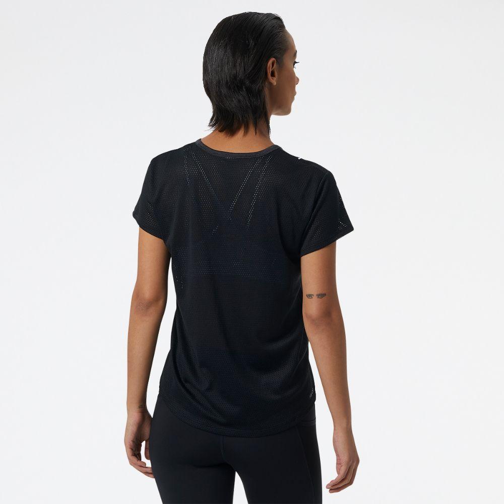 Polera Running Mujer New Balance Fast Flight Negro-2