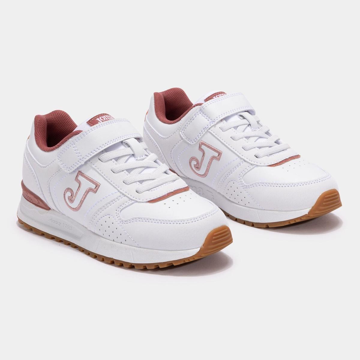 Zapatillas Urbanas Niños Joma Tornado Jr Blanca-1