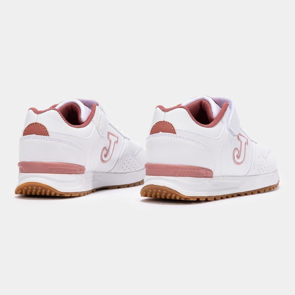 Zapatillas Urbanas Niños Joma Tornado Jr Blanca-2