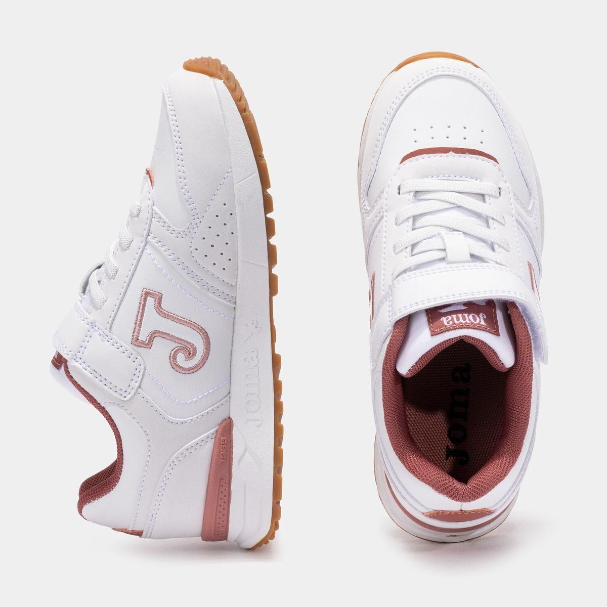Zapatillas Urbanas Niños Joma Tornado Jr Blanca-3