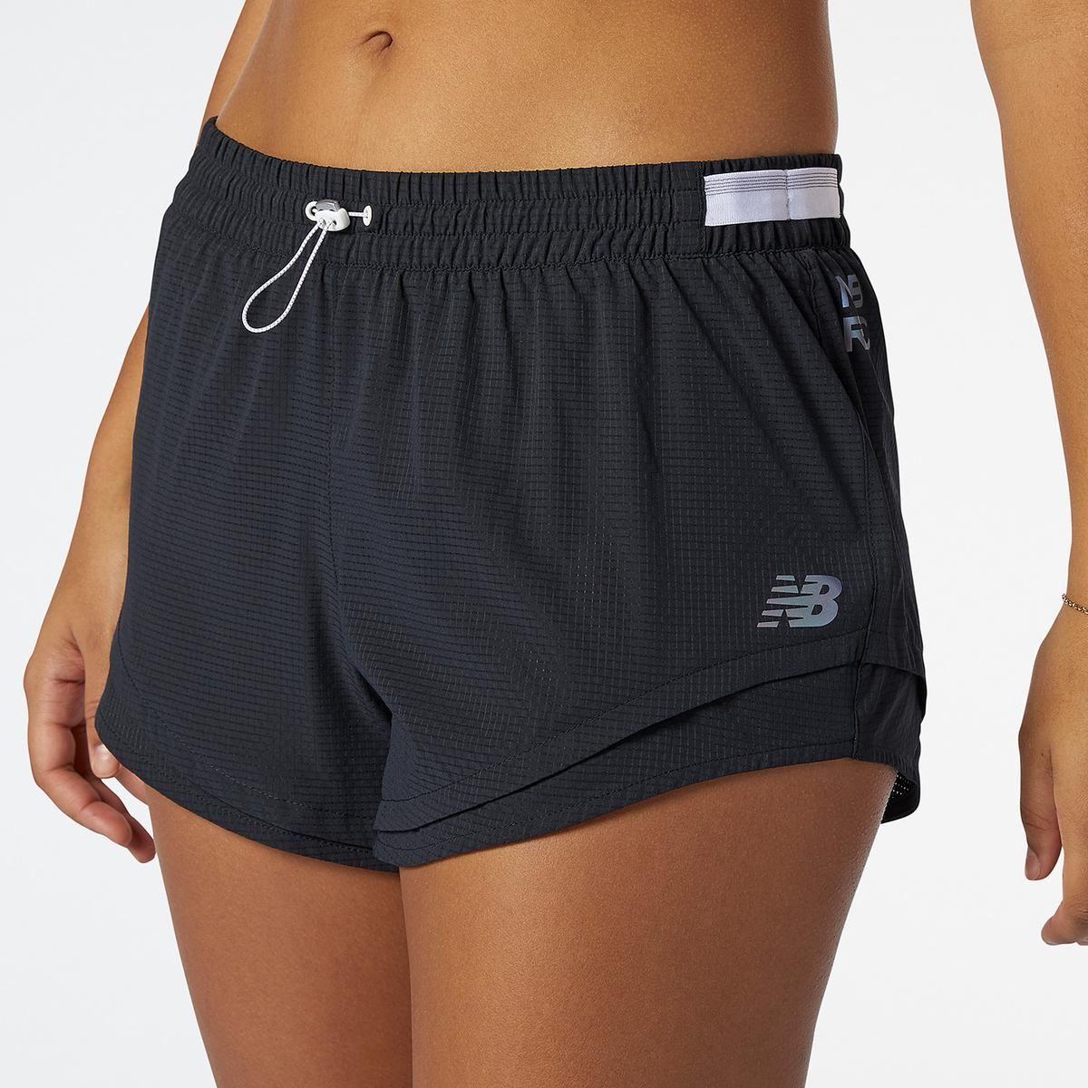 Short Mujer New Balance Q Speed Negro-3