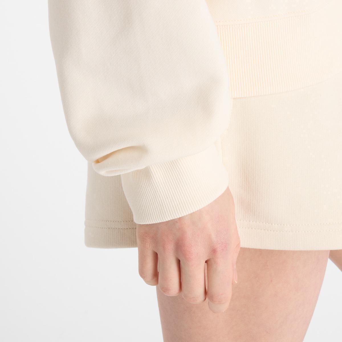 Polerón Lifestyle Mujer New Balance Sport Essentials Blanco-4