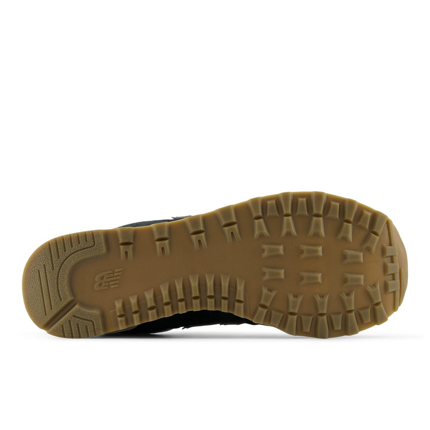 Zapatillas Urbanas Unisex New Balance 574 Negras/Café-4