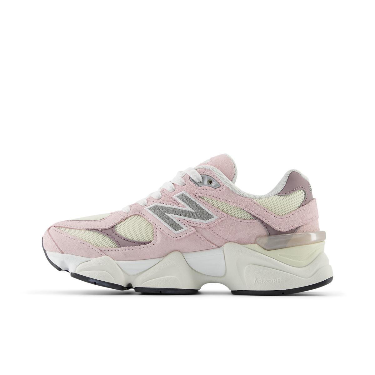 Zapatillas Urbanas Niño New Balance 9060 Rosado/Blanco-1