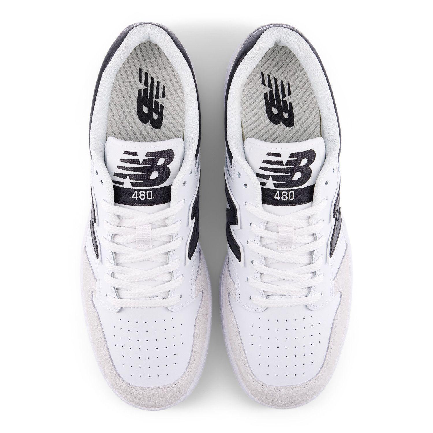 Zapatillas Urbanas Hombre New Balance 480 Low Blanca.-3
