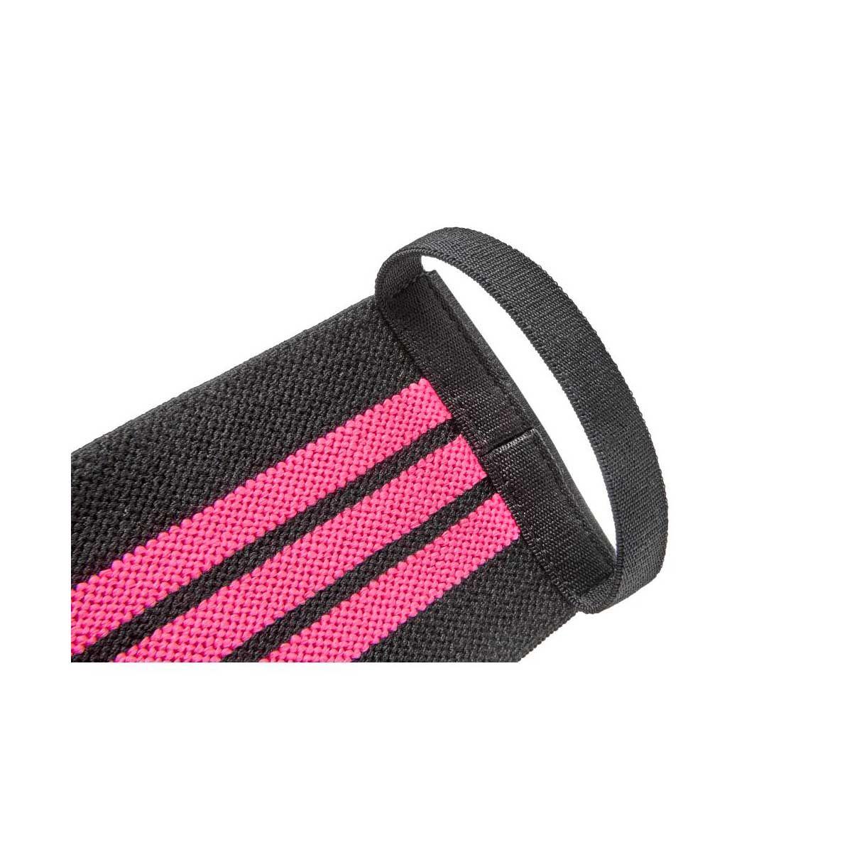 Muñequeras Fitness Adidas Negro/Rosado-5