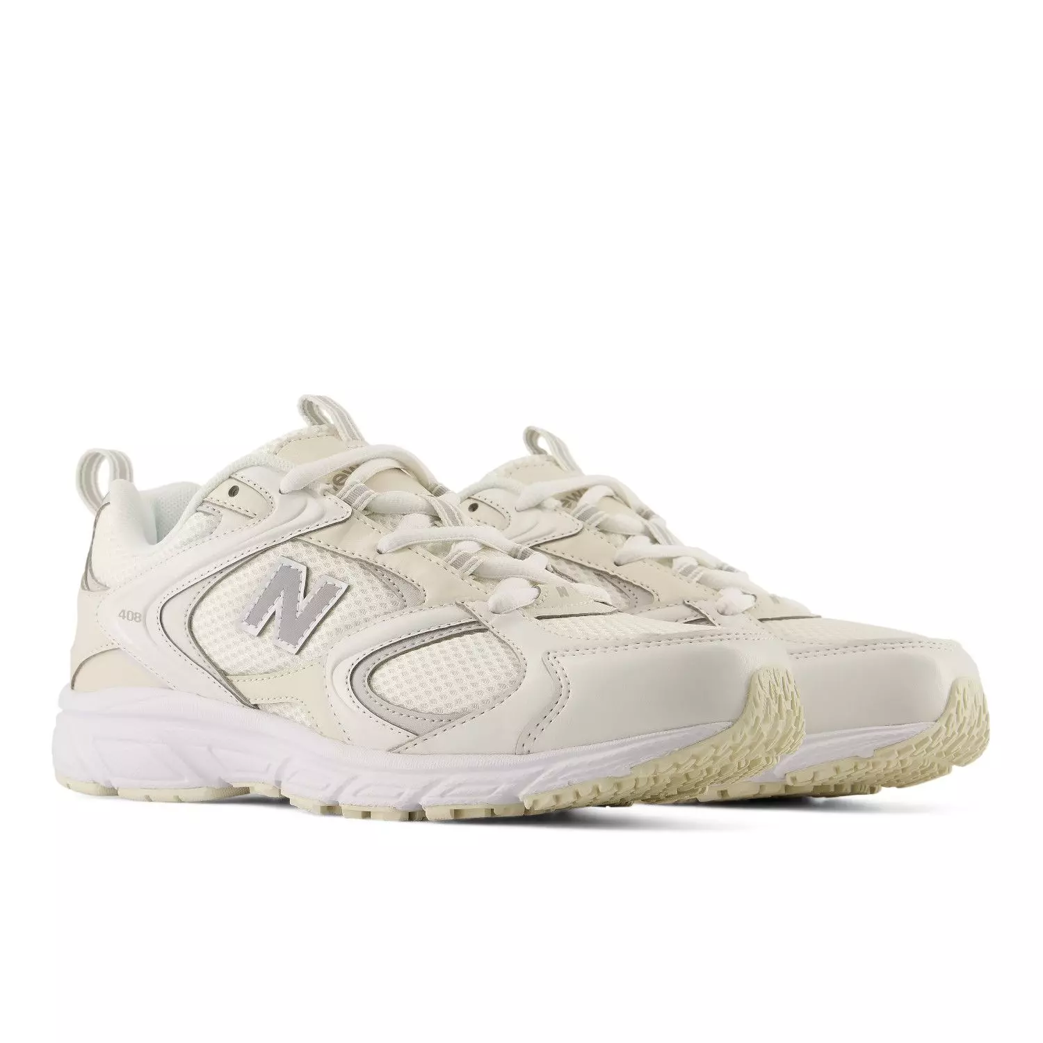 Zapatillas Urbanas Mujer New Balance 408 Beige/Blanca-3
