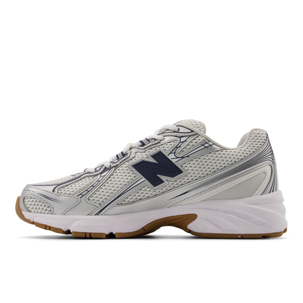 Zapatillas Urbanas Mujer New Balance 740 Blanca/Azul-1