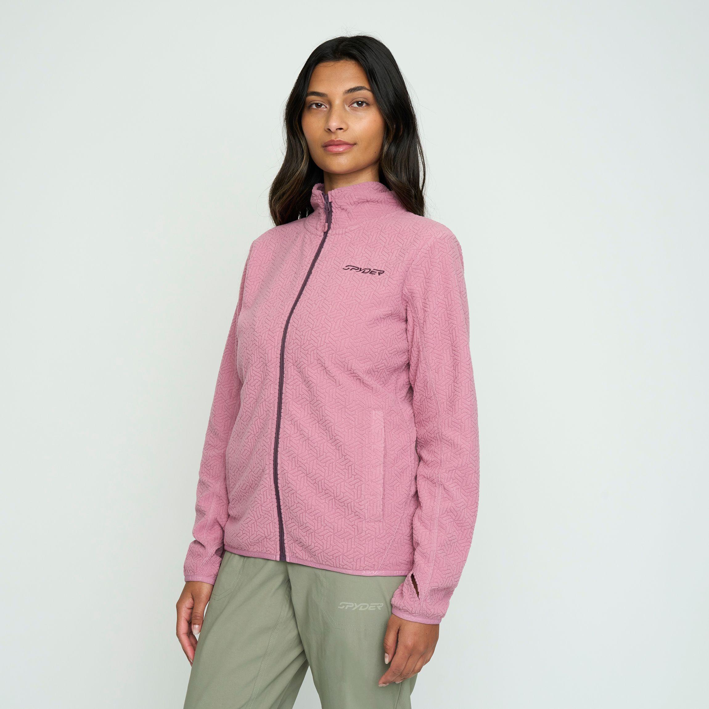 Polar Mujer Spyder Full Zip Lila-1