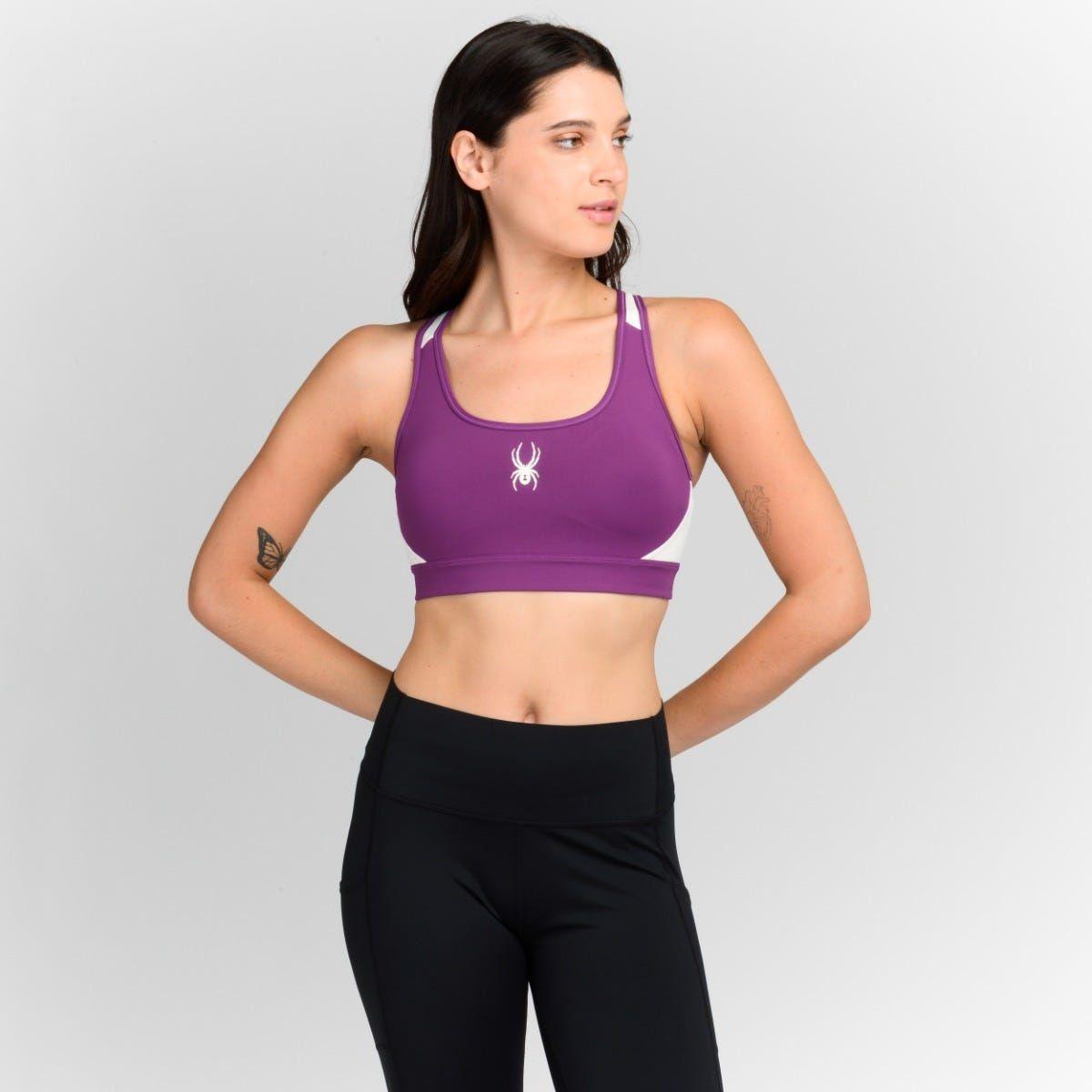 Peto Mujer Spyder Slalom Morado-0