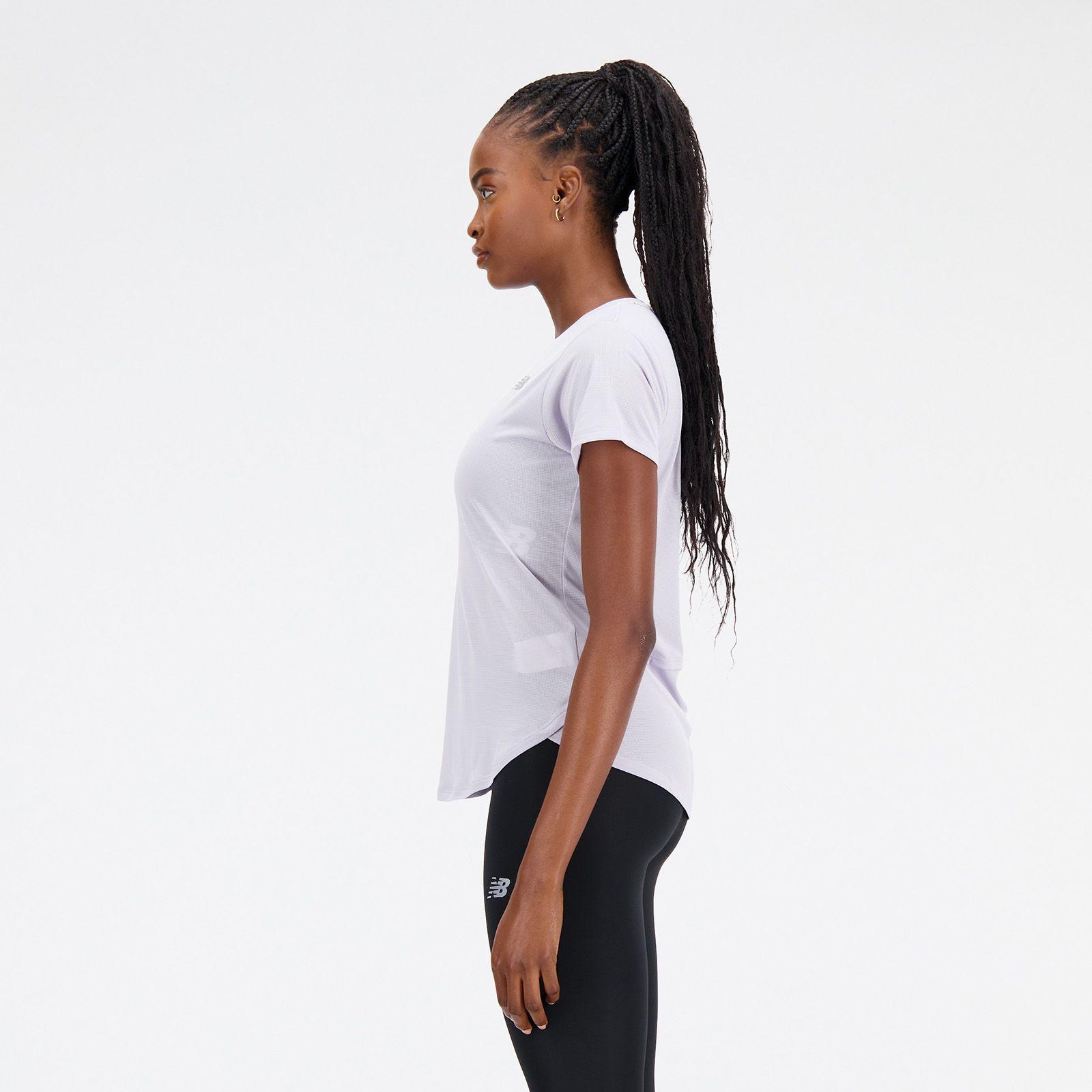 Polera Running Mujer New Balance Accelerate Lila-1