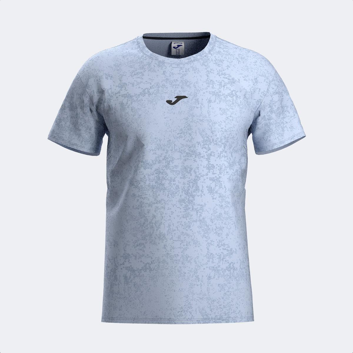 Polera Tenis Hombre Joma Challenge Azul-3