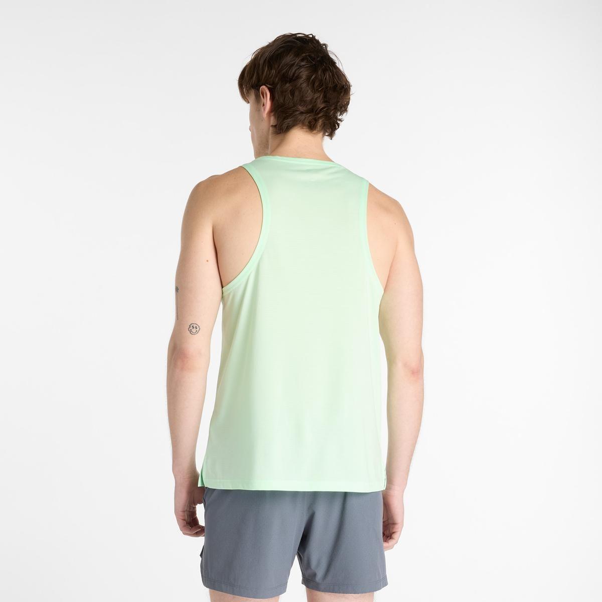 Polera Running Hombre New Balance Sports Essentials Verde-2