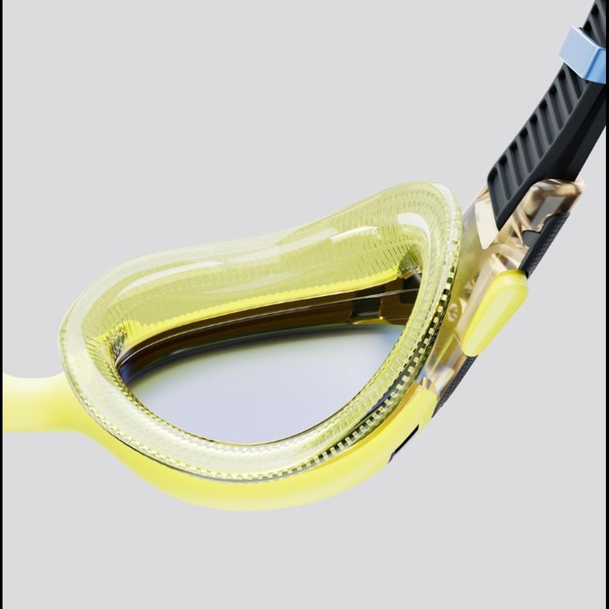 Anteojos Natación Unisex Speedo Biofuse 2.0 Mirror Amarillo-4