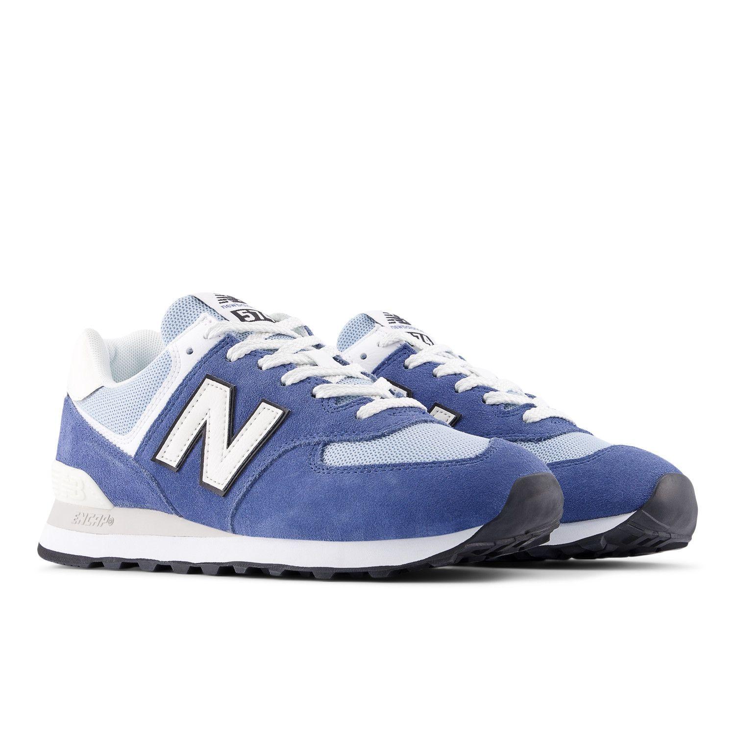 Zapatillas Urbanas Unisex New Balance 574 Azul Oscuro/Blanca-3