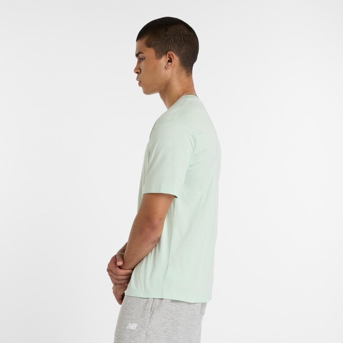 Polera Lifestyle Hombre New Balance Sport Essentials Verde-4
