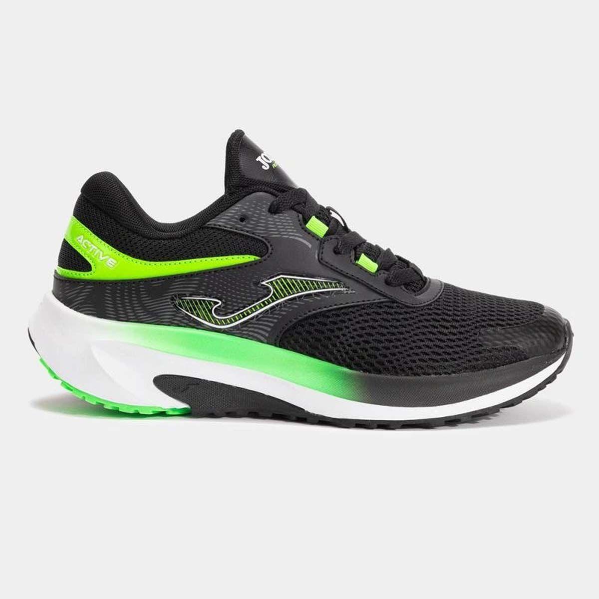 Zapatillas Running Hombre Joma Active 25 Negra-0