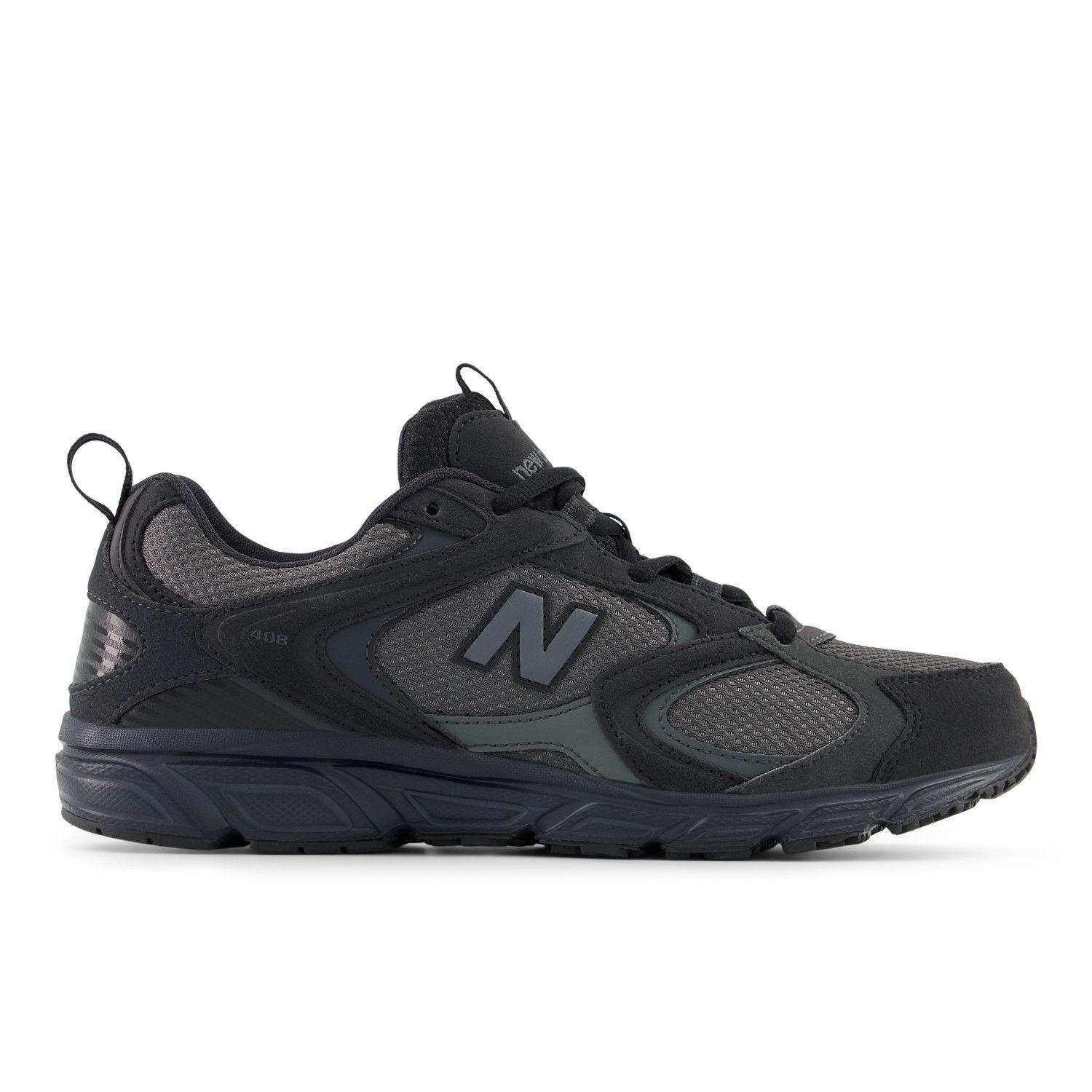 Zapatillas Urbanas Hombre New Balance 408 Negra/Grises-0