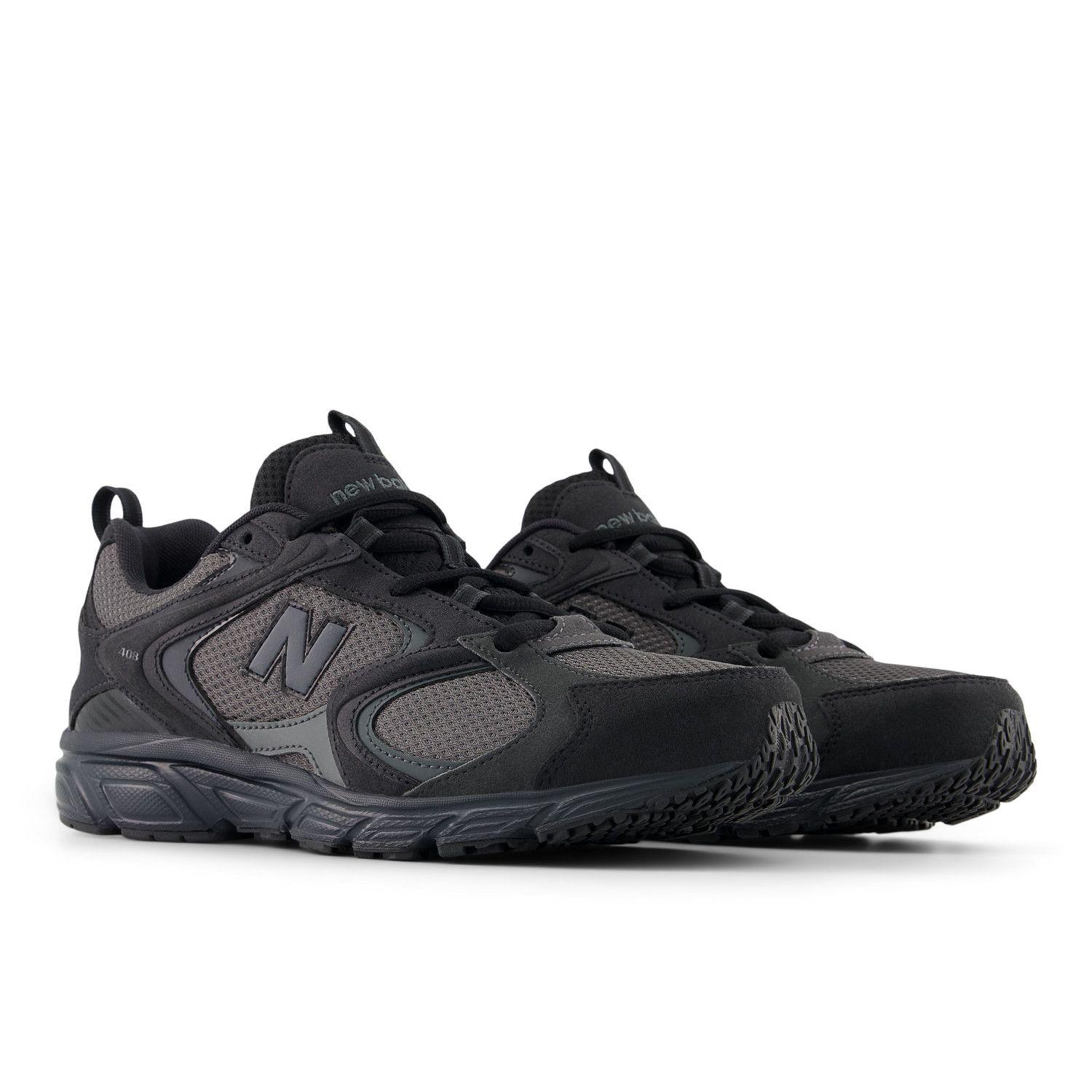 Zapatillas Urbanas Hombre New Balance 408 Negra/Grises-3