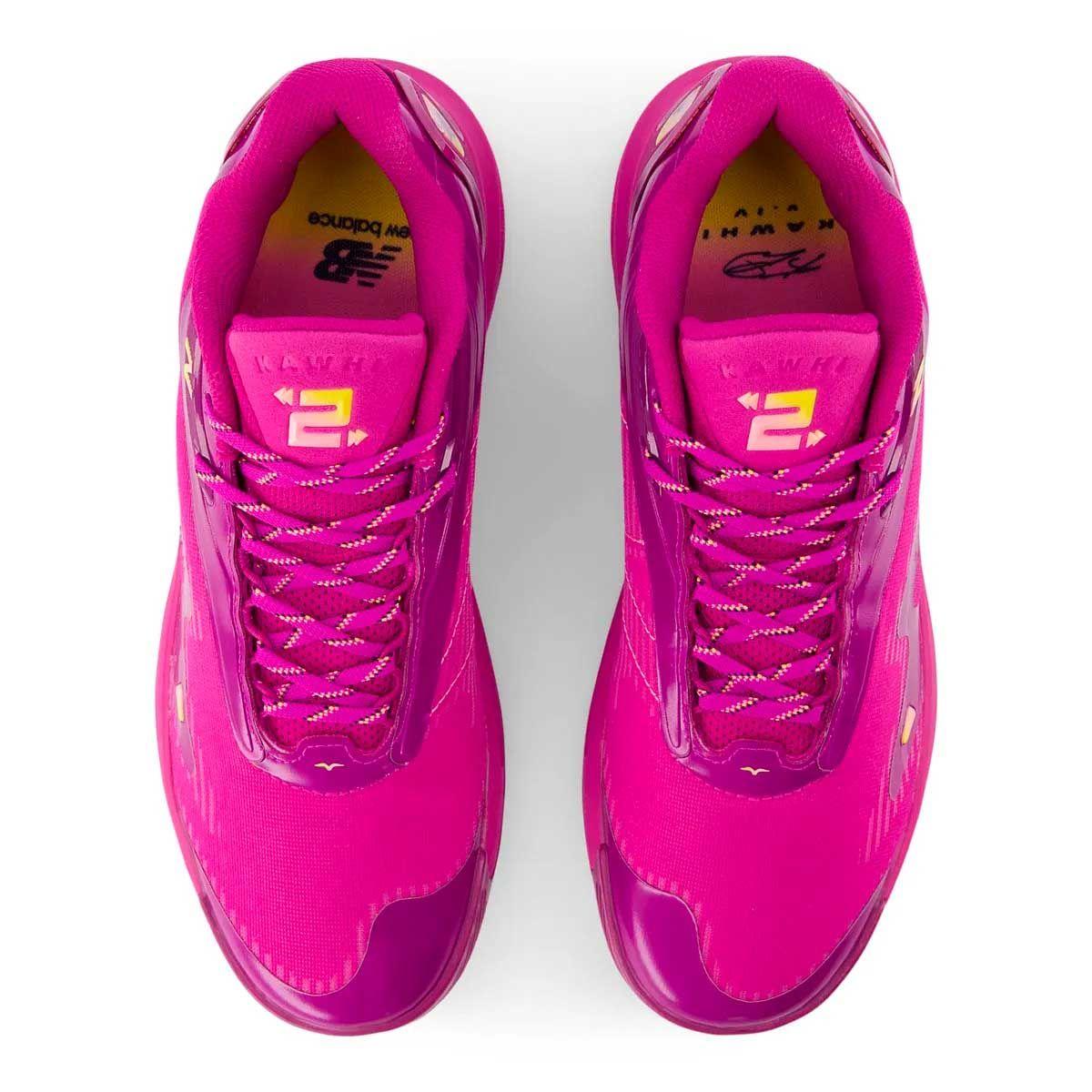 Zapatillas Básquetbol Hombre New Balance Kawhi v4 Rosada-2