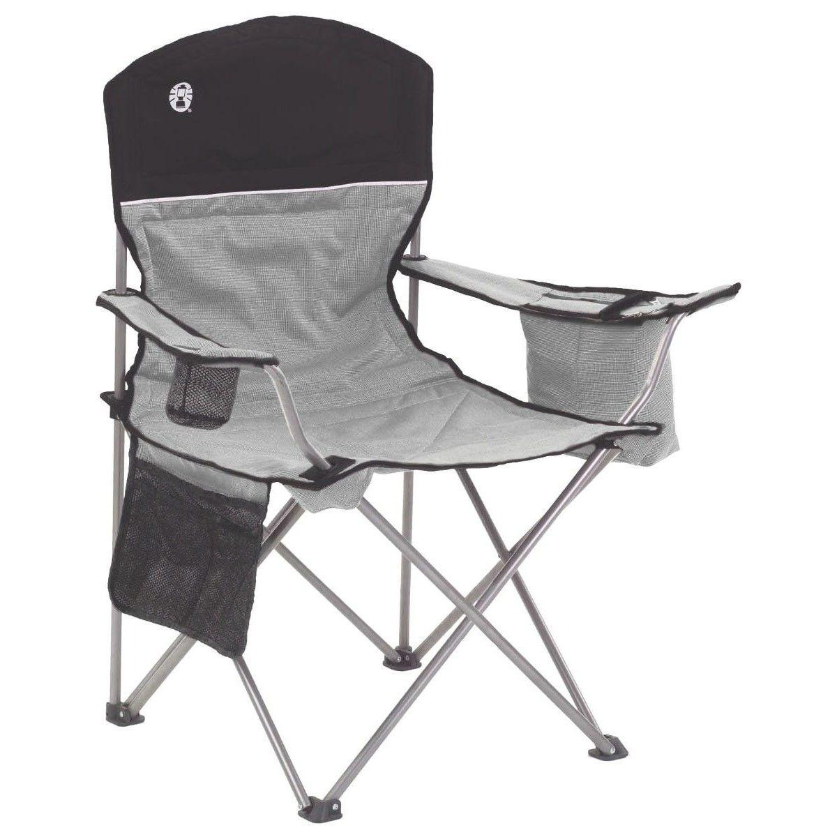 Silla Pleglabe Coleman con Cooler Integrado Gris-0