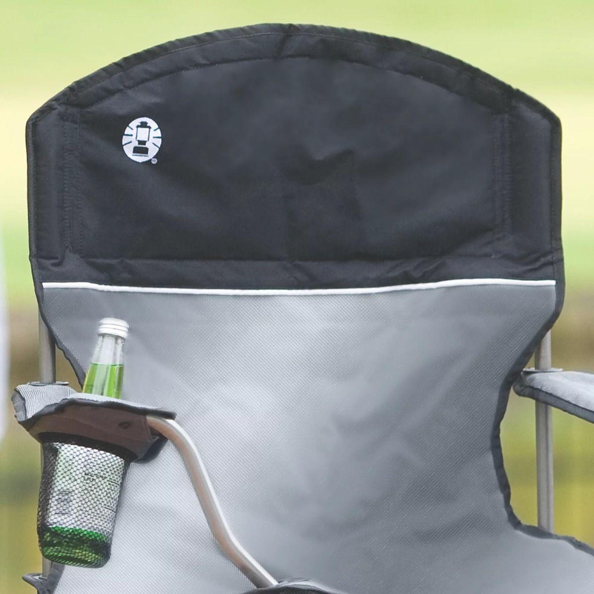 Silla Pleglabe Coleman con Cooler Integrado Gris-1