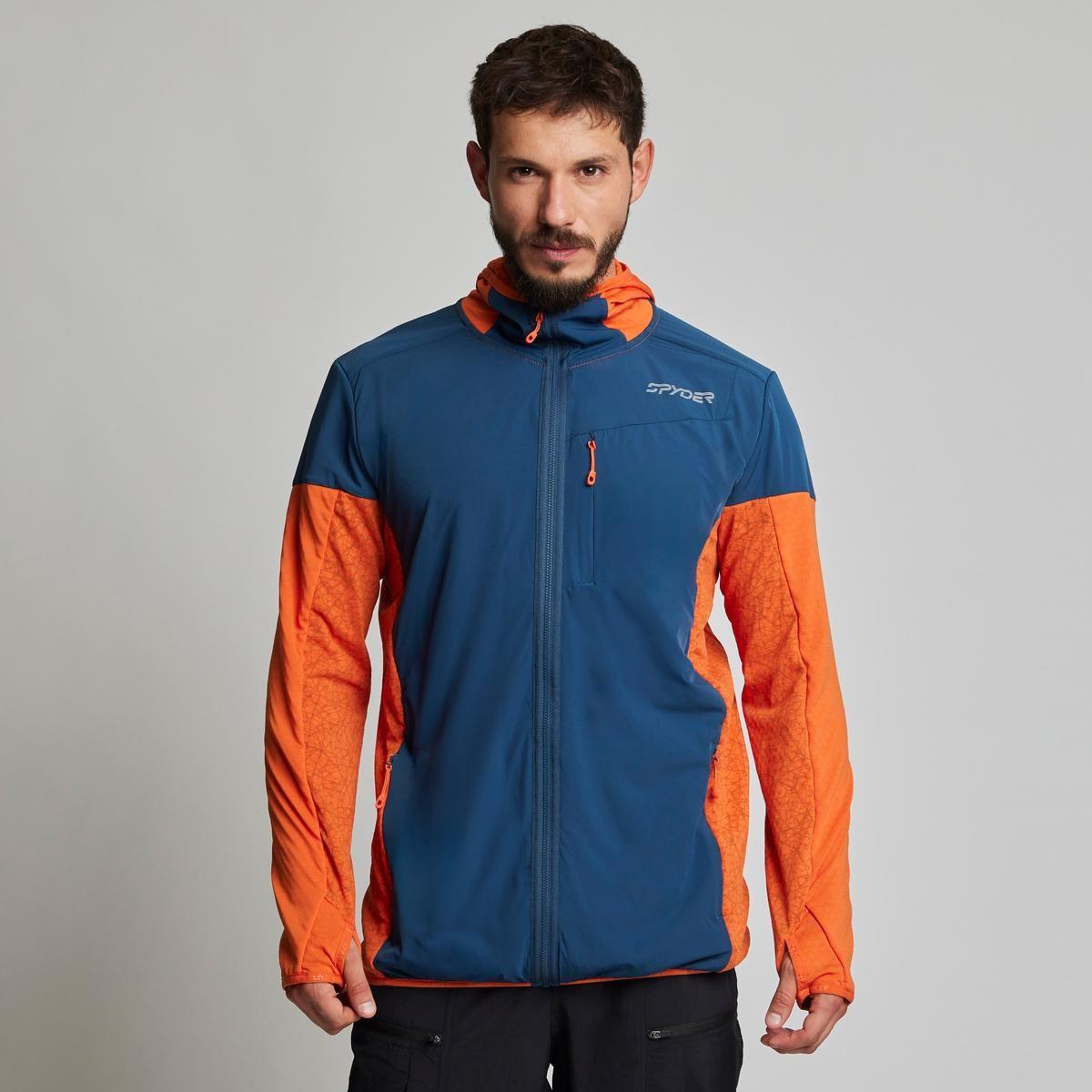 Polerón Hoodie Hombre Spyder Azul-3