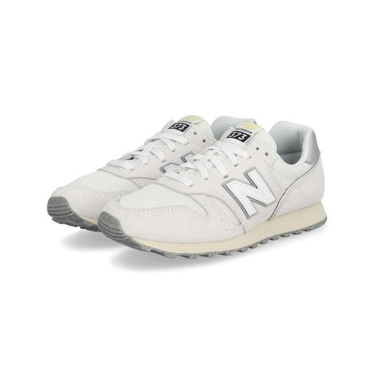 Zapatillas Urbanas Mujer New Balance 373 Gris/crema-2