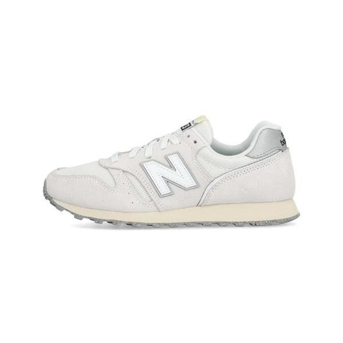 Zapatillas Urbanas Mujer New Balance 373 Gris/crema-3