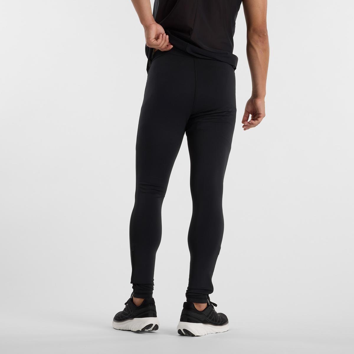Calzas Largas Running Hombre New Balance Sleek Tight Negra-1